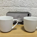 Ca. 18x Sabatier Coffee Cups 2 pack – Charme White